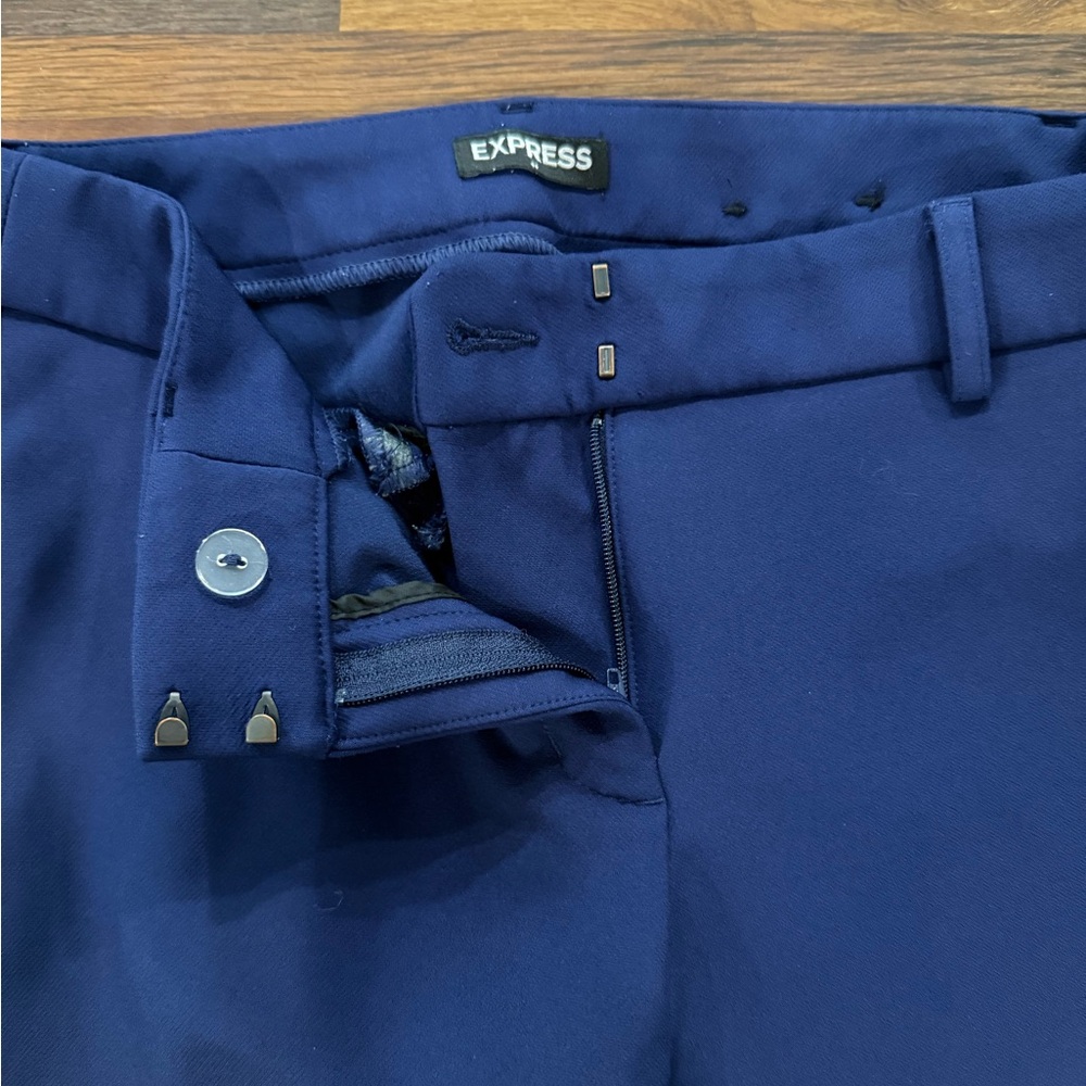 Express Deep Blue Suit Jacket - Picture 6 of 9